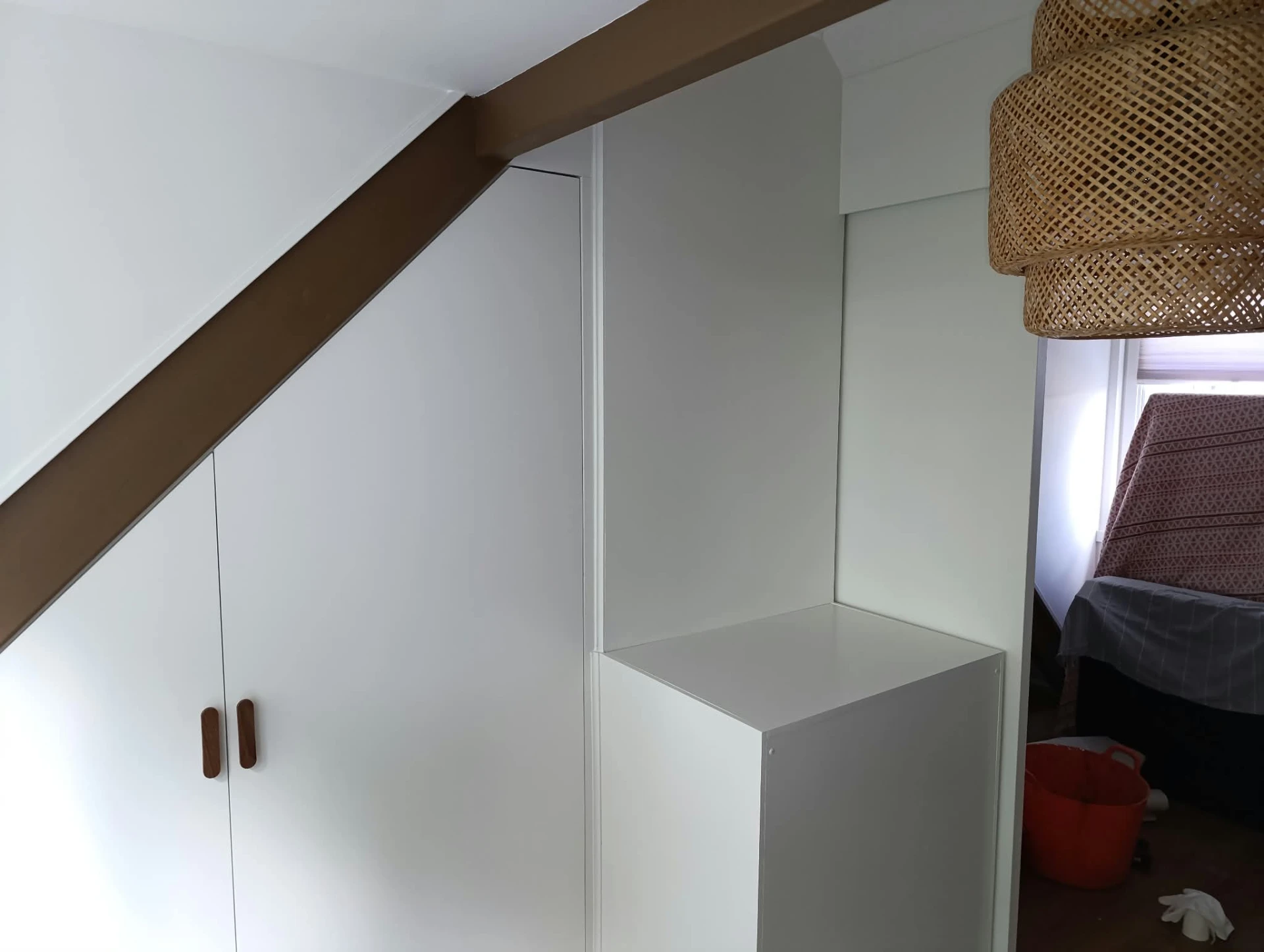 Inbouwkasten op zolder